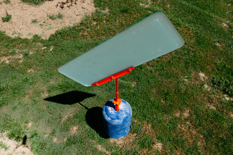 BlueTrashGlass