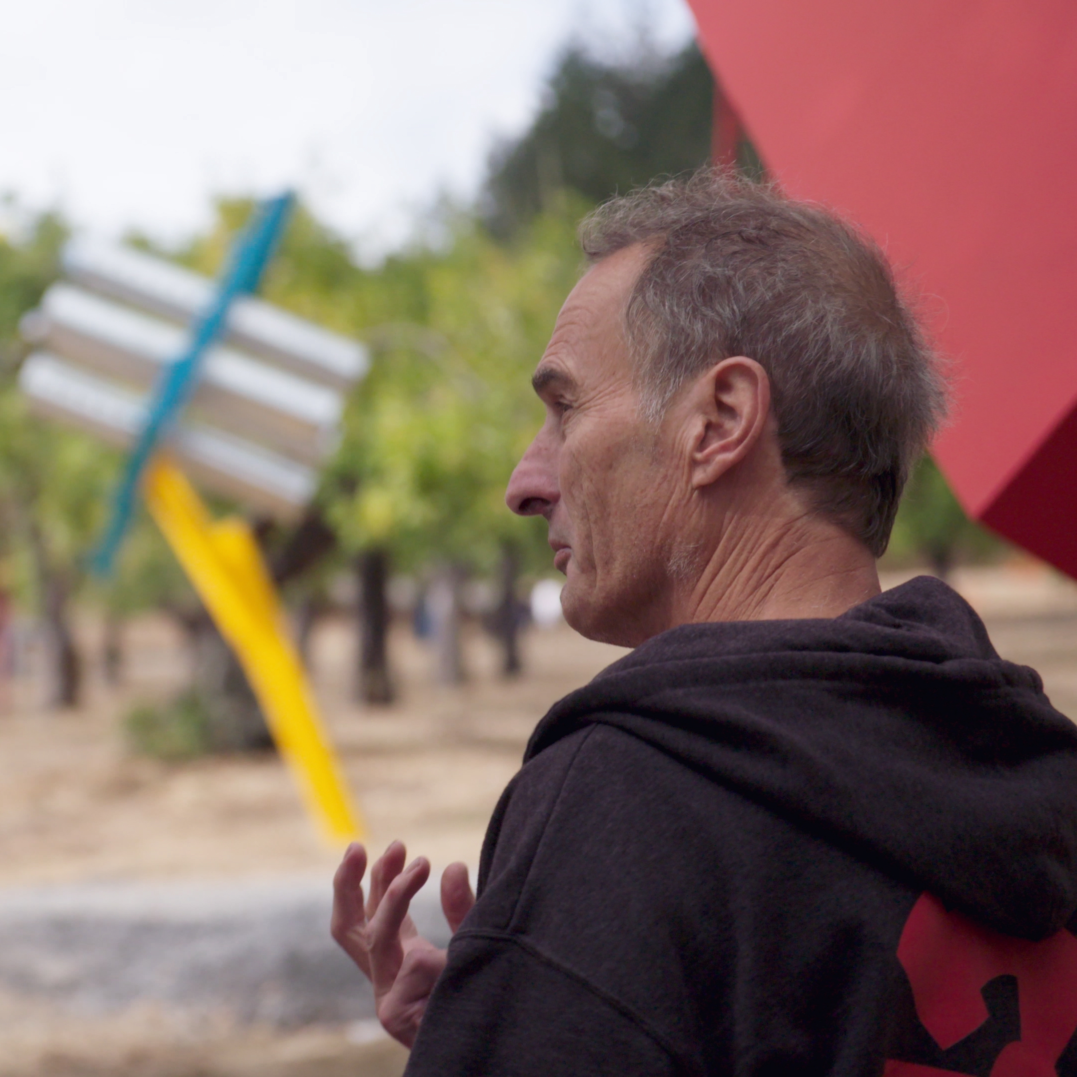 Read more about the article Who’s behind those quirky sculptures along River Road?